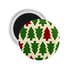  Christmas Trees Holiday 2 25  Magnets by artworkshop