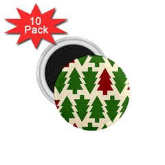  Christmas Trees Holiday 1 75  Magnets (10 Pack)  by artworkshop