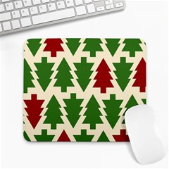  Christmas Trees Holiday Large Mousepads by artworkshop