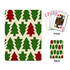  Christmas Trees Holiday Playing Cards Single Design (rectangle) by artworkshop