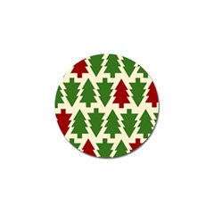  Christmas Trees Holiday Golf Ball Marker (10 Pack) by artworkshop