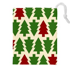  Christmas Trees Holiday Drawstring Pouch (4xl) by artworkshop