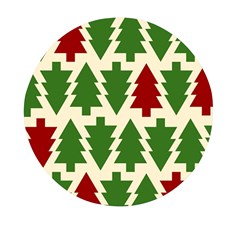  Christmas Trees Holiday Mini Round Pill Box (pack Of 5)