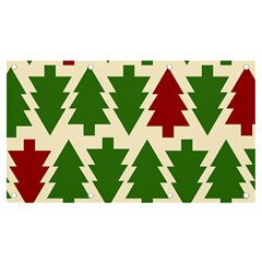  Christmas Trees Holiday Banner And Sign 7  X 4 