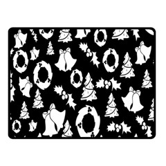  Card Christmas Decembera Double Sided Fleece Blanket (small)  by artworkshop