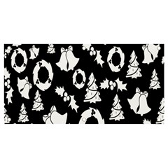  Card Christmas Decembera Banner And Sign 4  X 2  by artworkshop