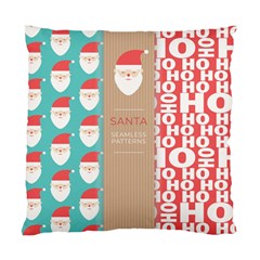  Christmas Claus Continuous Standard Cushion Case (one Side) by artworkshop