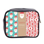  Christmas Claus Continuous Mini Toiletries Bag (Two Sides) Back