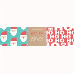  Christmas Claus Continuous Large Bar Mats by artworkshop