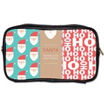  Christmas Claus Continuous Toiletries Bag (Two Sides) Front