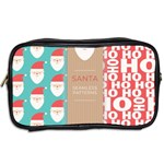  Christmas Claus Continuous Toiletries Bag (Two Sides) Back