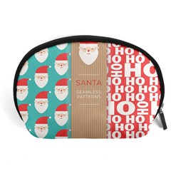  Christmas Claus Continuous Accessory Pouch (large) by artworkshop