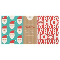  Christmas Claus Continuous Banner And Sign 4  X 2  by artworkshop