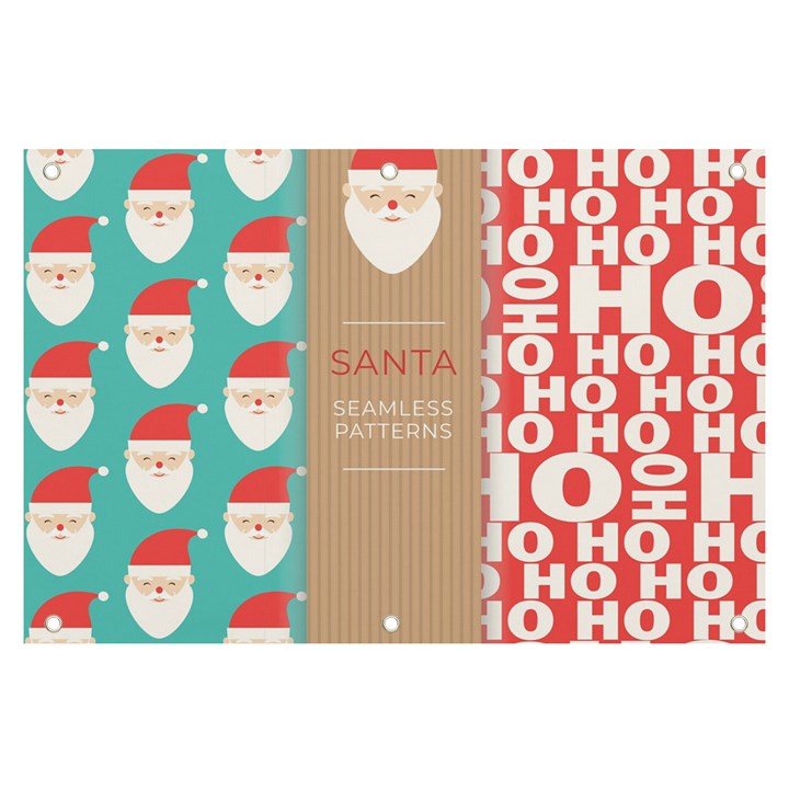  Christmas Claus Continuous Banner and Sign 6  x 4 