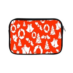 Orange Background Card Christmas  Apple iPad Mini Zipper Cases