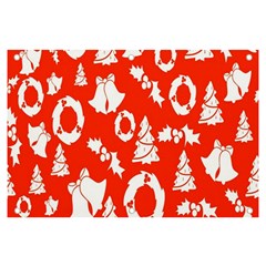 Orange Background Card Christmas  Banner And Sign 6  X 4  by artworkshop