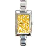 Card Christmas December Rectangle Italian Charm Watch Front