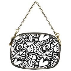 Seamless-pattern Love Karakter Chain Purse (one Side) by nateshop