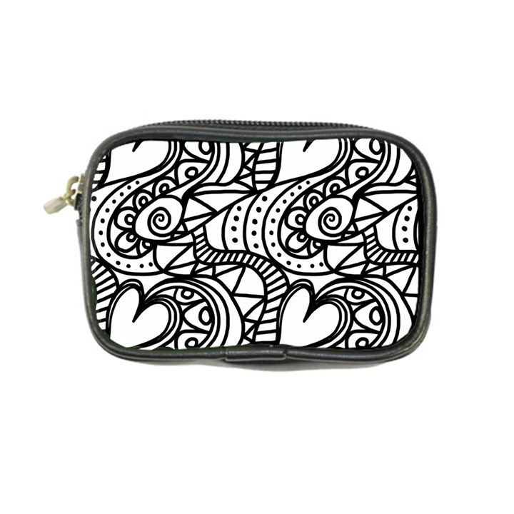 Seamless-pattern Love Karakter Coin Purse