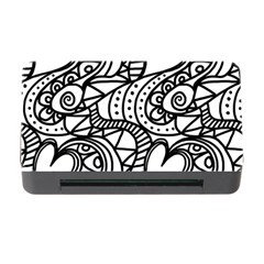 Seamless-pattern Love Karakter Memory Card Reader With Cf by nateshop