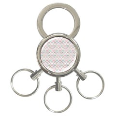 Seamless-pattern 3-ring Key Chain by nateshop