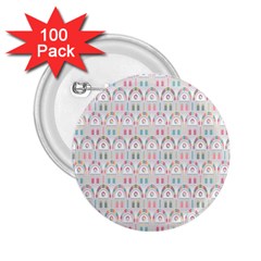 Seamless-pattern 2 25  Buttons (100 Pack)  by nateshop