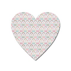 Seamless-pattern Heart Magnet