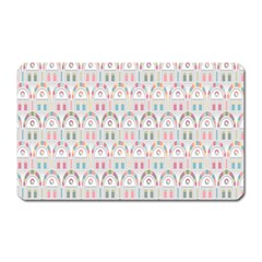 Seamless-pattern Magnet (rectangular) by nateshop