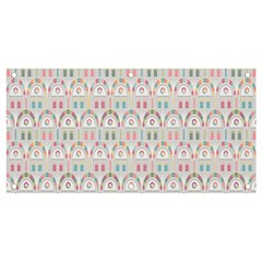 Seamless-pattern Banner And Sign 4  X 2  by nateshop