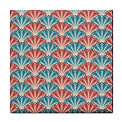 Seamless-patter-peacock Tile Coaster