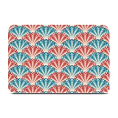 Seamless-patter-peacock Plate Mats by nateshop