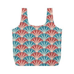 Seamless-patter-peacock Full Print Recycle Bag (m) by nateshop