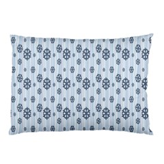 Snowflakes-seamless Pillow Case by nateshop