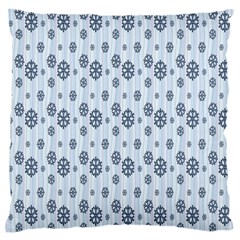 Snowflakes-seamless Large Cushion Case (one Side)