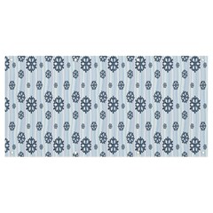 Snowflakes-seamless Banner And Sign 8  X 4  by nateshop