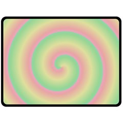 Spiral Fleece Blanket (large)  by nateshop