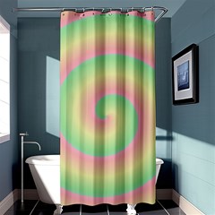 Spiral Shower Curtain 36  X 72  (stall)  by nateshop