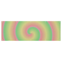 Spiral Banner And Sign 12  X 4 