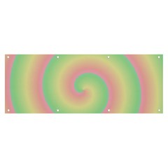 Spiral Banner And Sign 8  X 3 