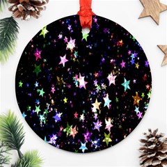 Stars Galaxi Ornament (round) by nateshop