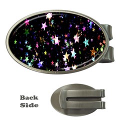 Stars Galaxi Money Clips (oval)  by nateshop