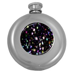 Stars Galaxi Round Hip Flask (5 Oz) by nateshop