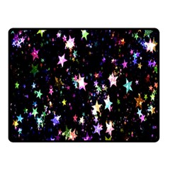 Stars Galaxi Double Sided Fleece Blanket (small)  by nateshop