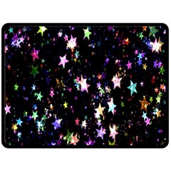 Stars Galaxi Double Sided Fleece Blanket (large)  by nateshop