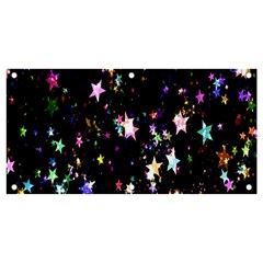 Stars Galaxi Banner And Sign 4  X 2 