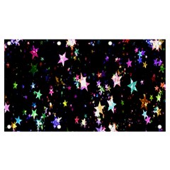 Stars Galaxi Banner And Sign 7  X 4 