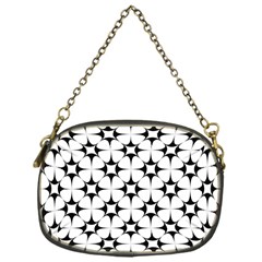 Star-white Triangle Chain Purse (one Side) by nateshop