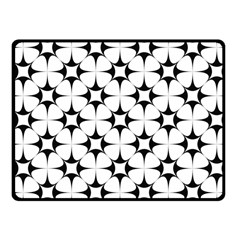 Star-white Triangle Fleece Blanket (small) by nateshop