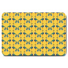 Textile-peacock Large Doormat  by nateshop