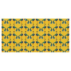 Textile-peacock Banner And Sign 8  X 4  by nateshop